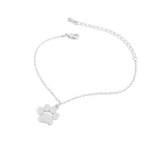 NWT Silver Plated Dog Paw Bracelet 🐶❤️